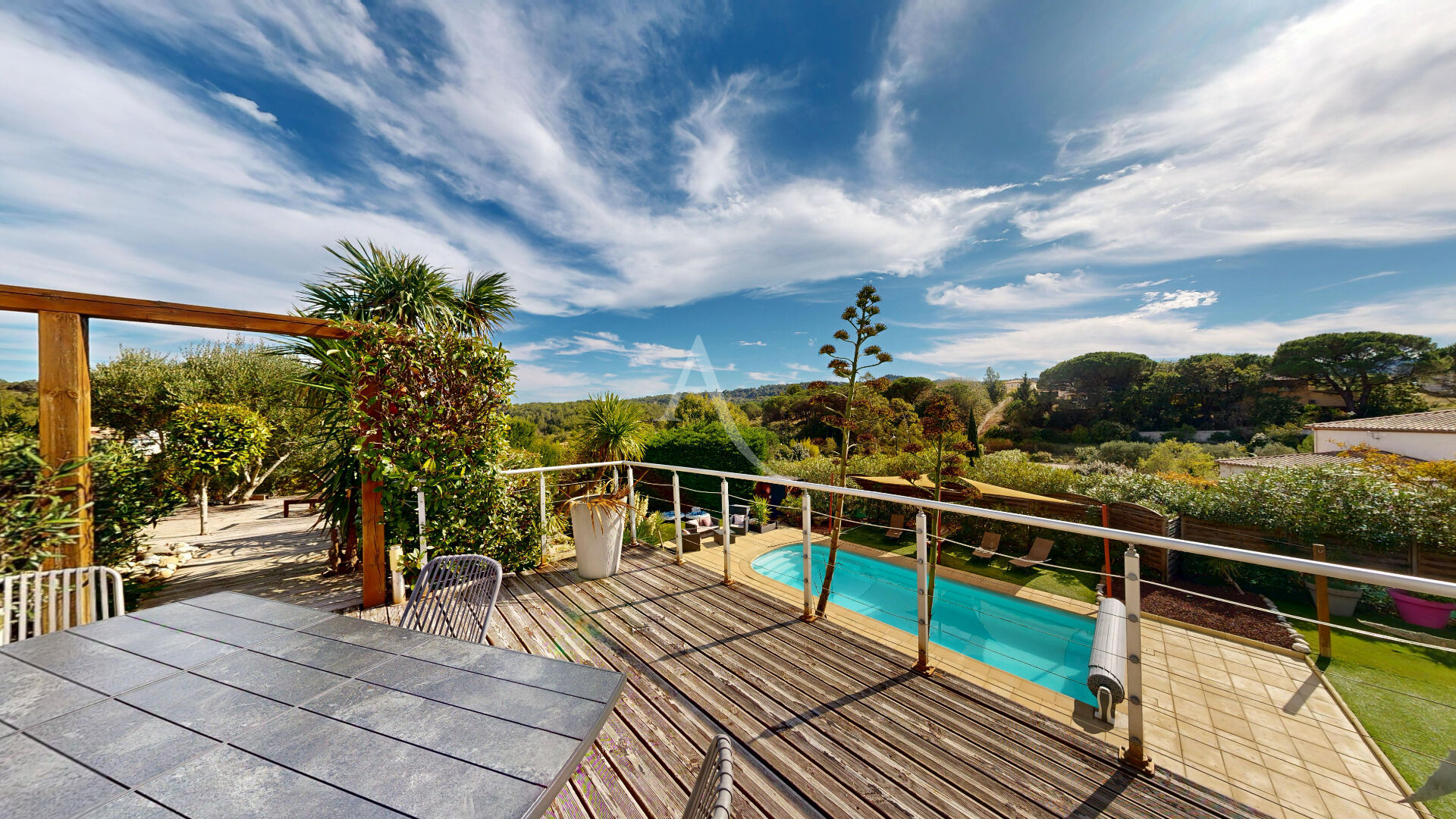 Maison Carcassonne avec vue dégagée
