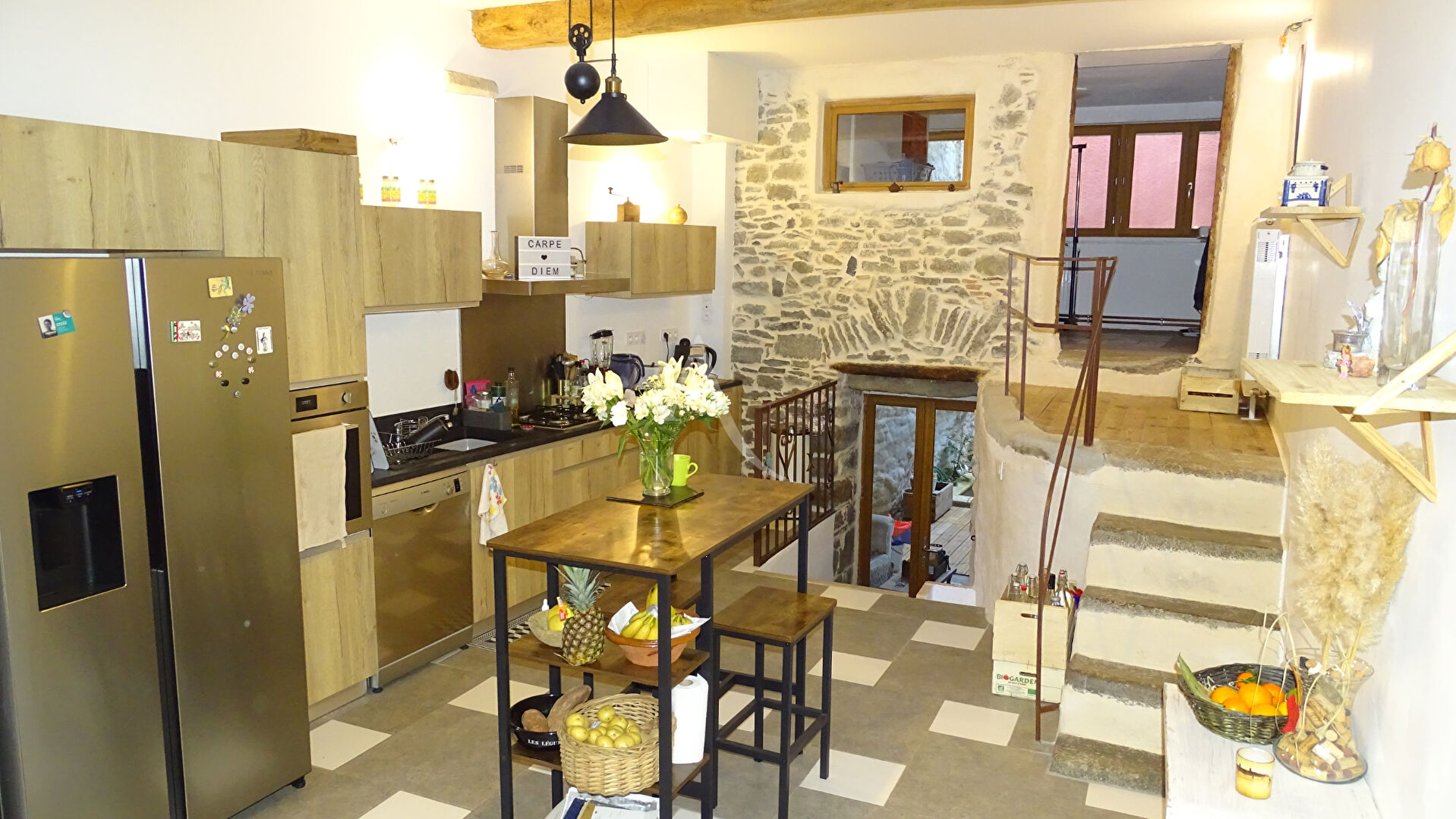 AGREABLE MAISON DE VILLAGE A CONQUES SUR ORBIEL
