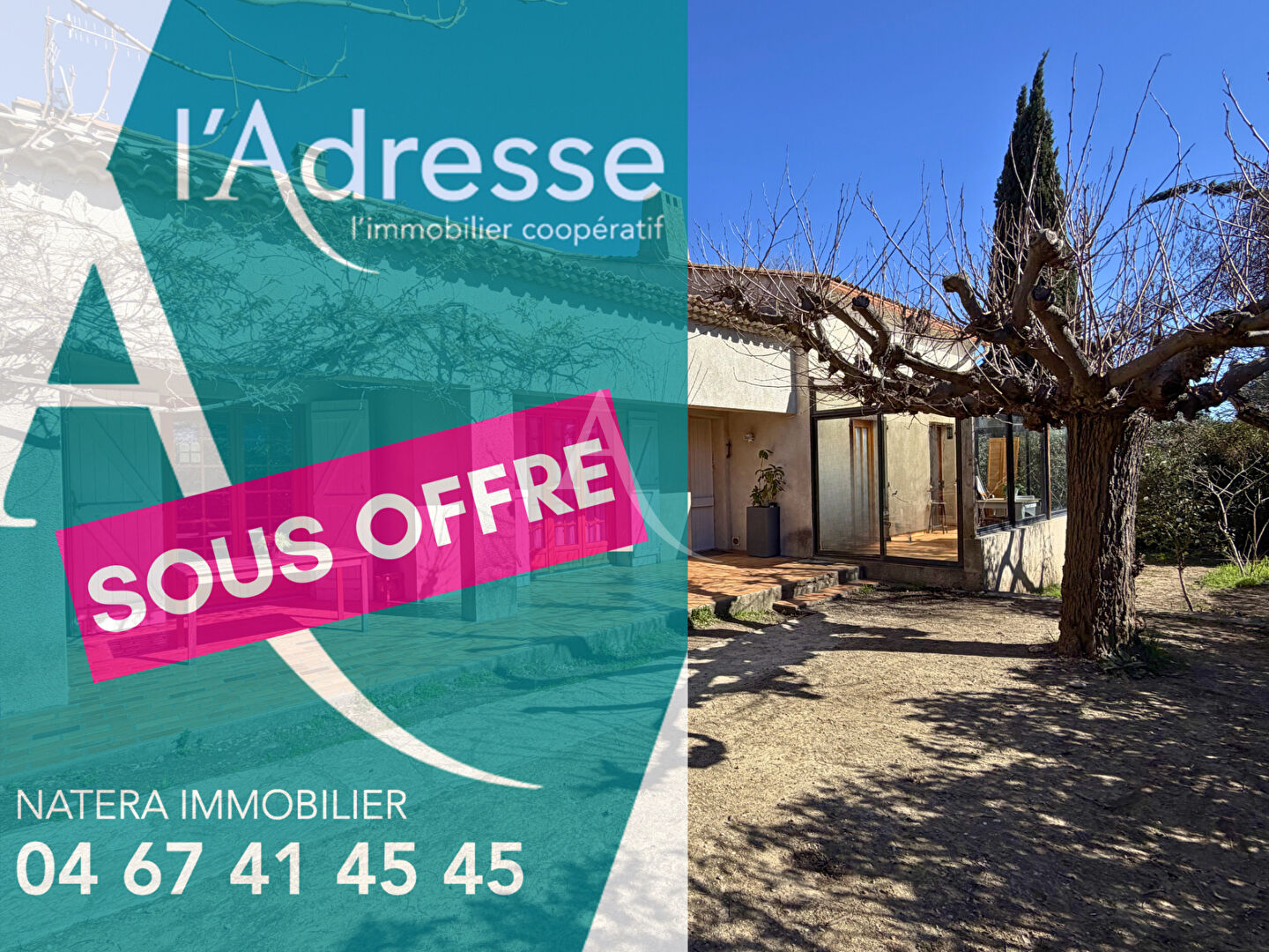 Agence immobilière de L'Adresse  NATERA IMMOBILIER - L'ADRESSE NATERA IMMOBILIER