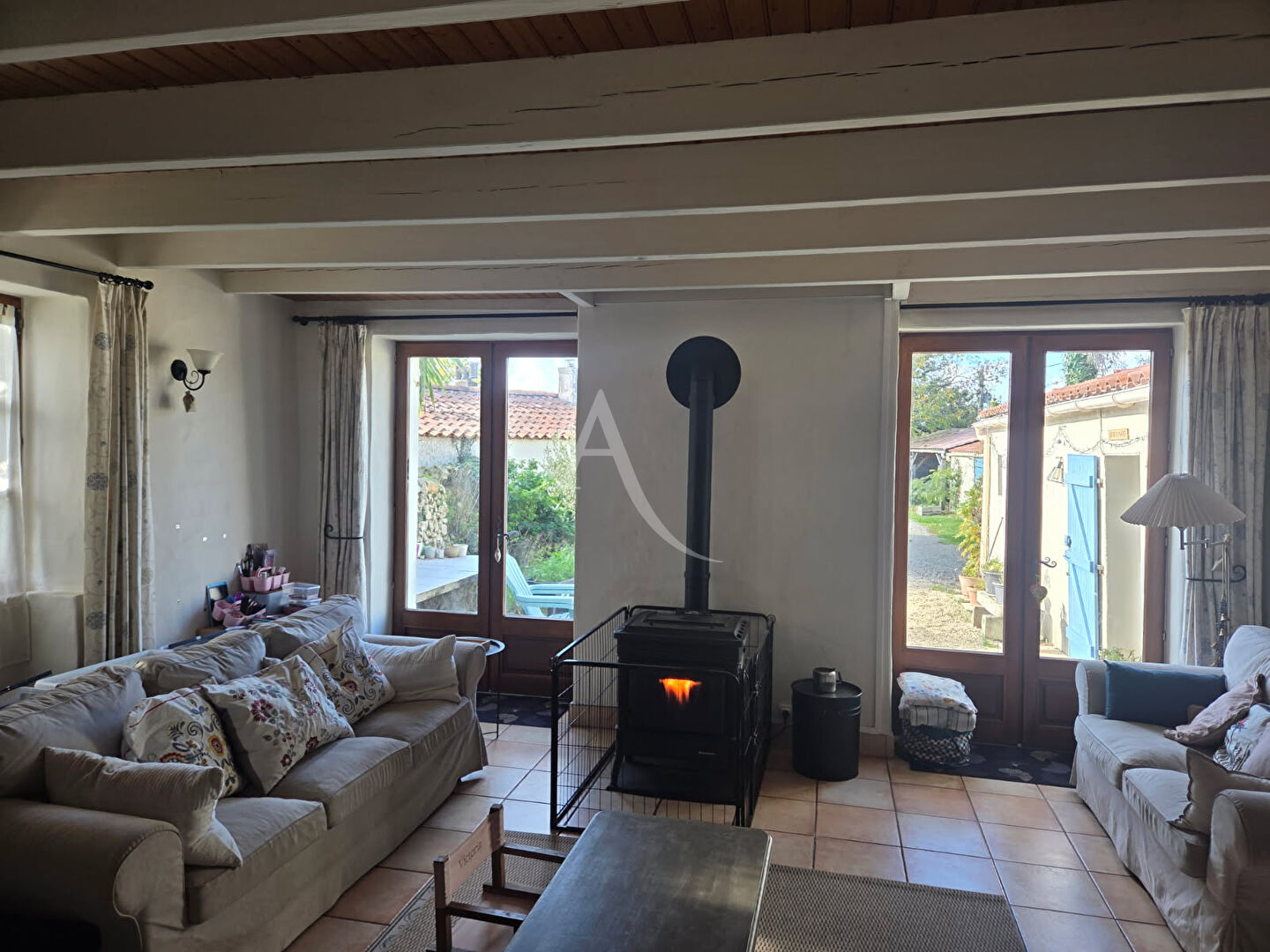 Photo Maison Saint Vincent Sur Graon en campagne avec studio. image 6/6