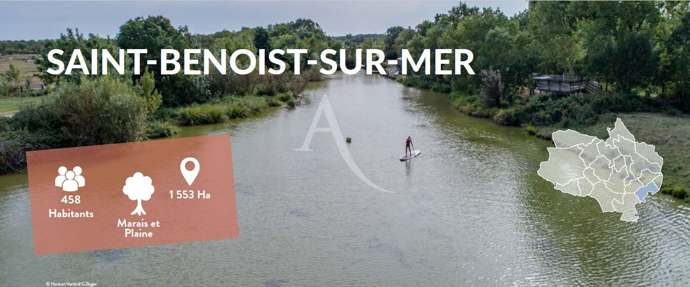 Terrain Saint Benoist Sur Mer 381 m2