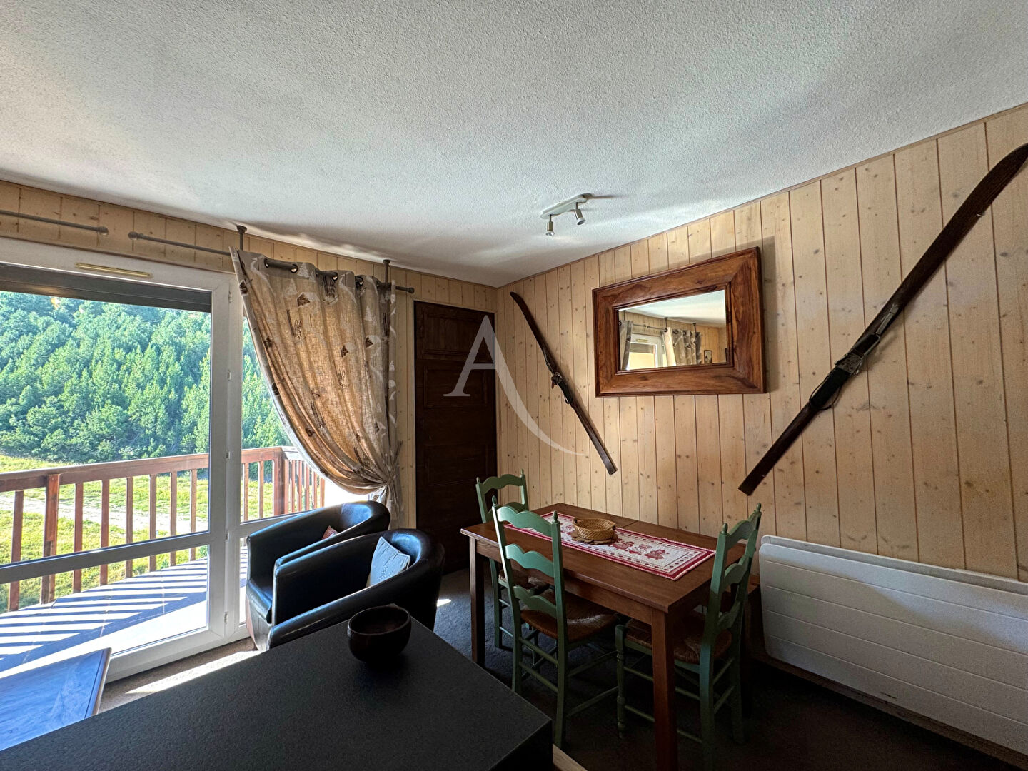 Photo Bel appartement au pied des pistes avec vue montagne, 2 chambres, balcon, parking image 5/6