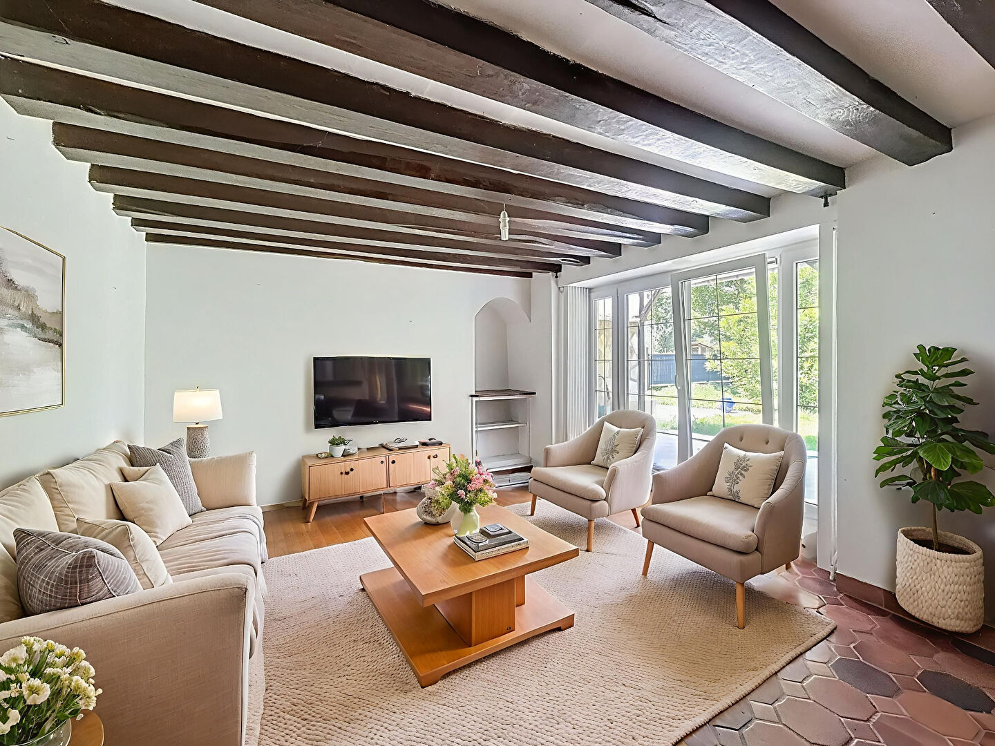 Saint Cyr sur Morin - Maison 3/4 chambres - garage et jardin de 449 m2