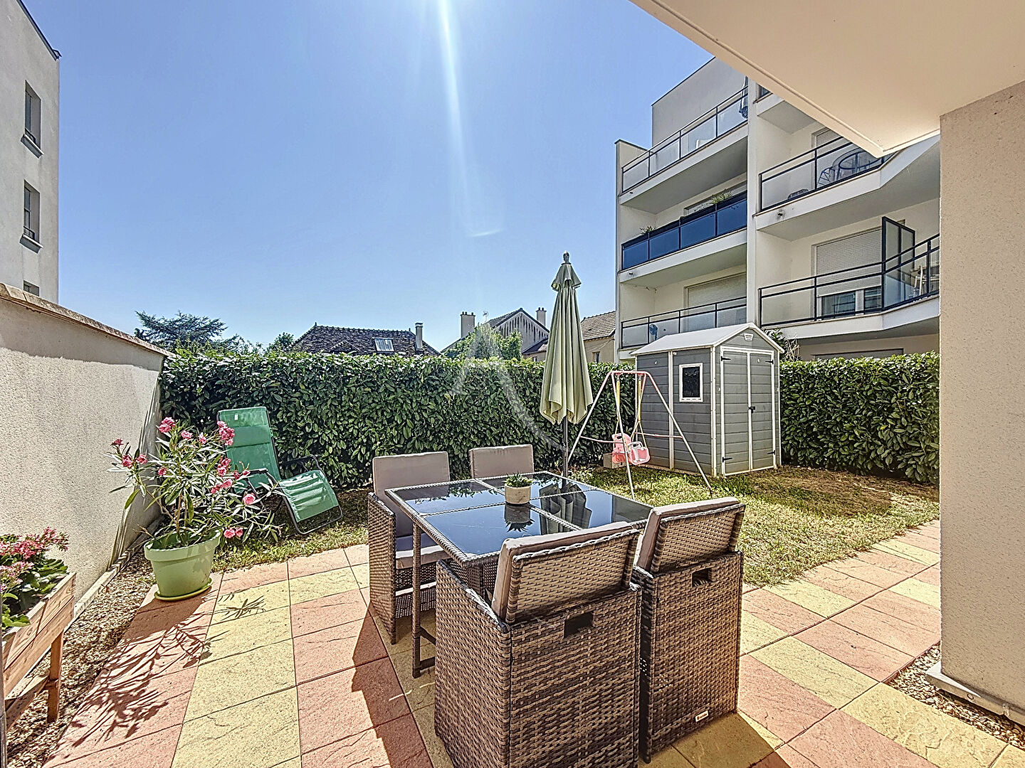 Rare sur le secteur - Appartement centre ville de Meaux - 3 pièces - 2 chambres - une place de parking et un jardin