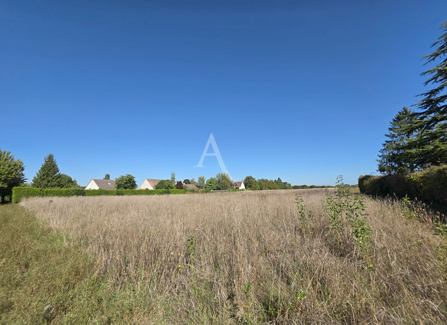 Terrain 1000 m2 façade de 20 mètres