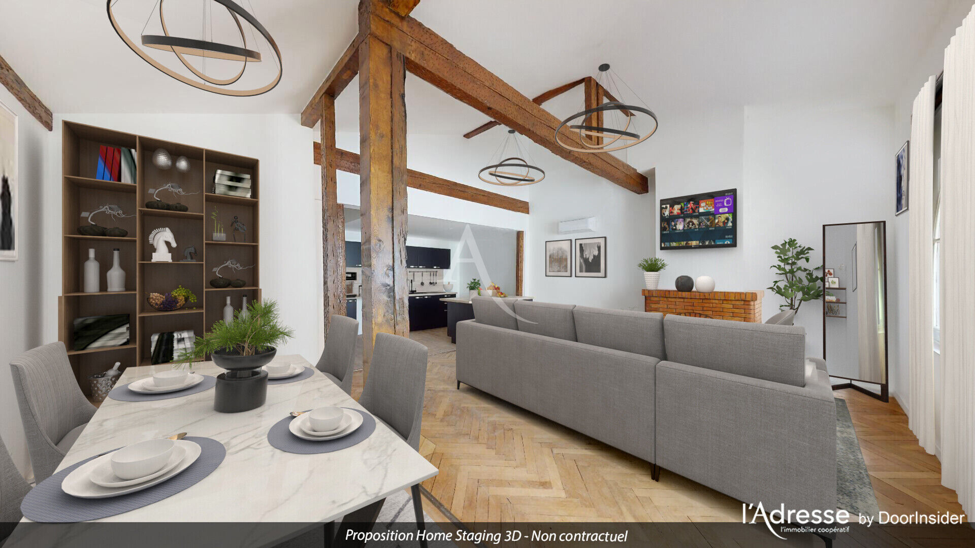 Photo Saint-Cyprien - Port Viguerie - Appartement 3 pièce(s) 94m2 image 4/6