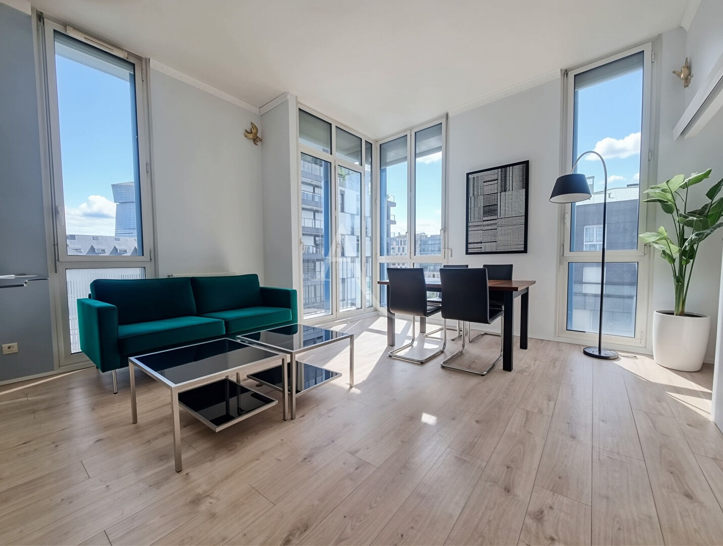 BNF 3 pièces en dernier étage