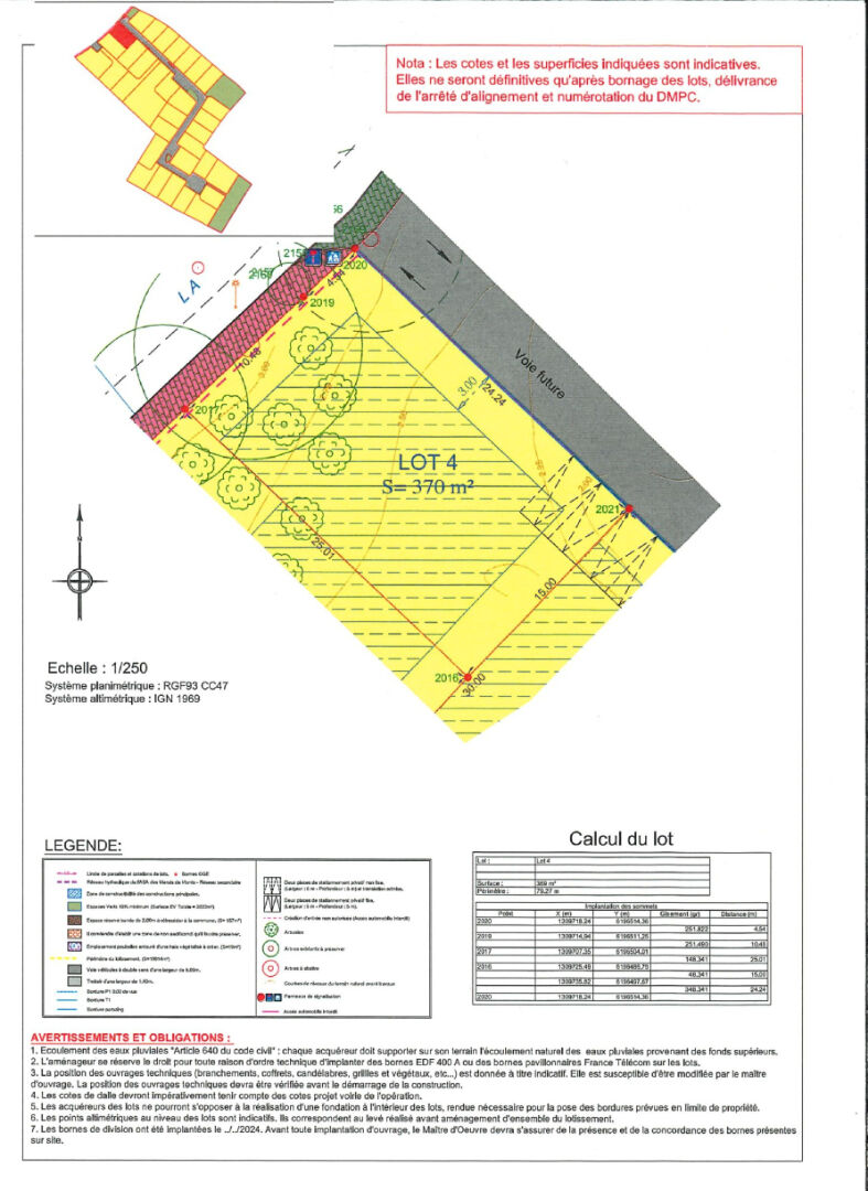 Photo Terrain viabilisé de 370 m² -  Notre Dame de Monts image 5/5
