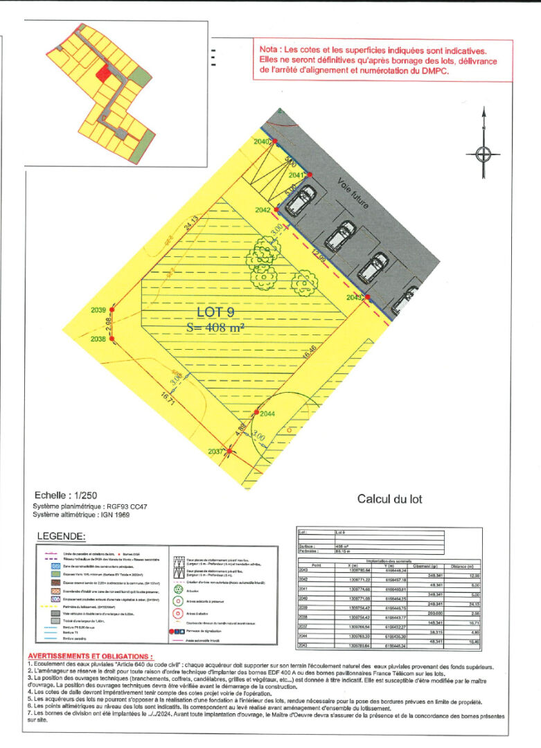 Photo Terrain viabilisé de 408 m² - Notre Dame de Monts image 4/4