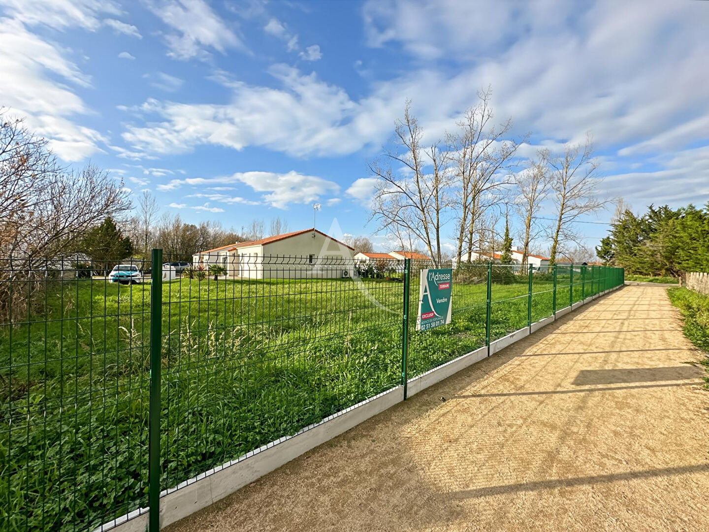 Photo Terrain viabilisé - Le Perrier 769 m2 image 2/5