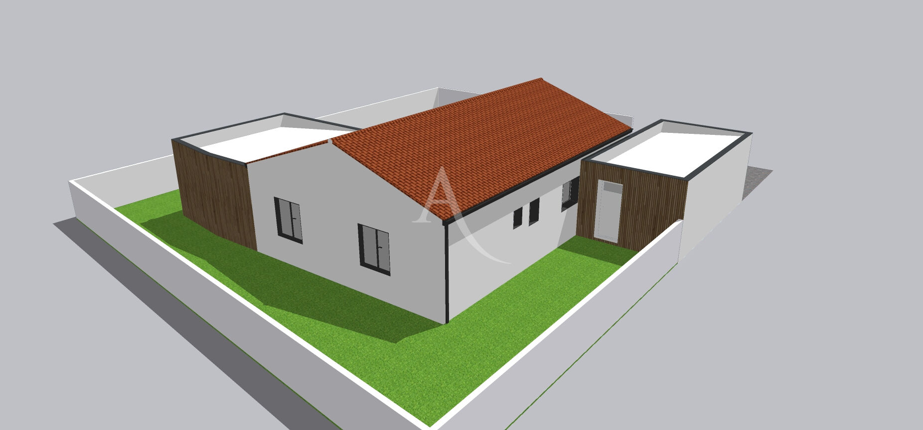 Photo Terrain avec projet de construction - ST JEAN DE MONTS image 4/4