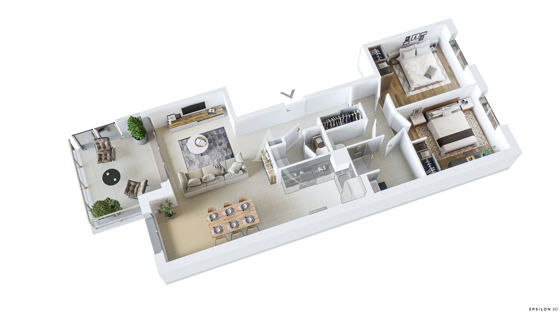 Photo 'Solaria' - Programme Immobilier Neuf  Vue Mer Exceptionnelle à Saint-Jean-de-Monts image 2/3