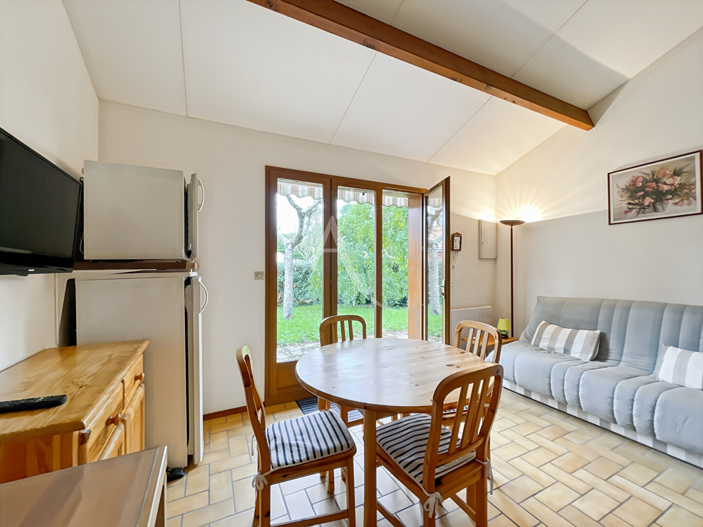 Photo Pavillon T2 mezzanine dans résidence avec piscine chauffée image 5/6