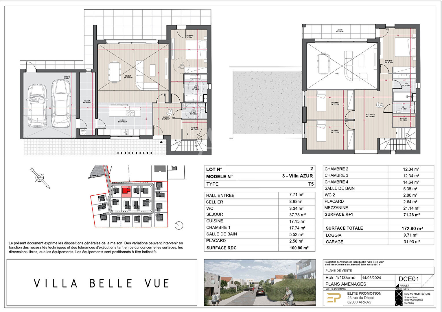 Photo Maison individuelle Saint Josse 5 pièces 172m² image 2/4