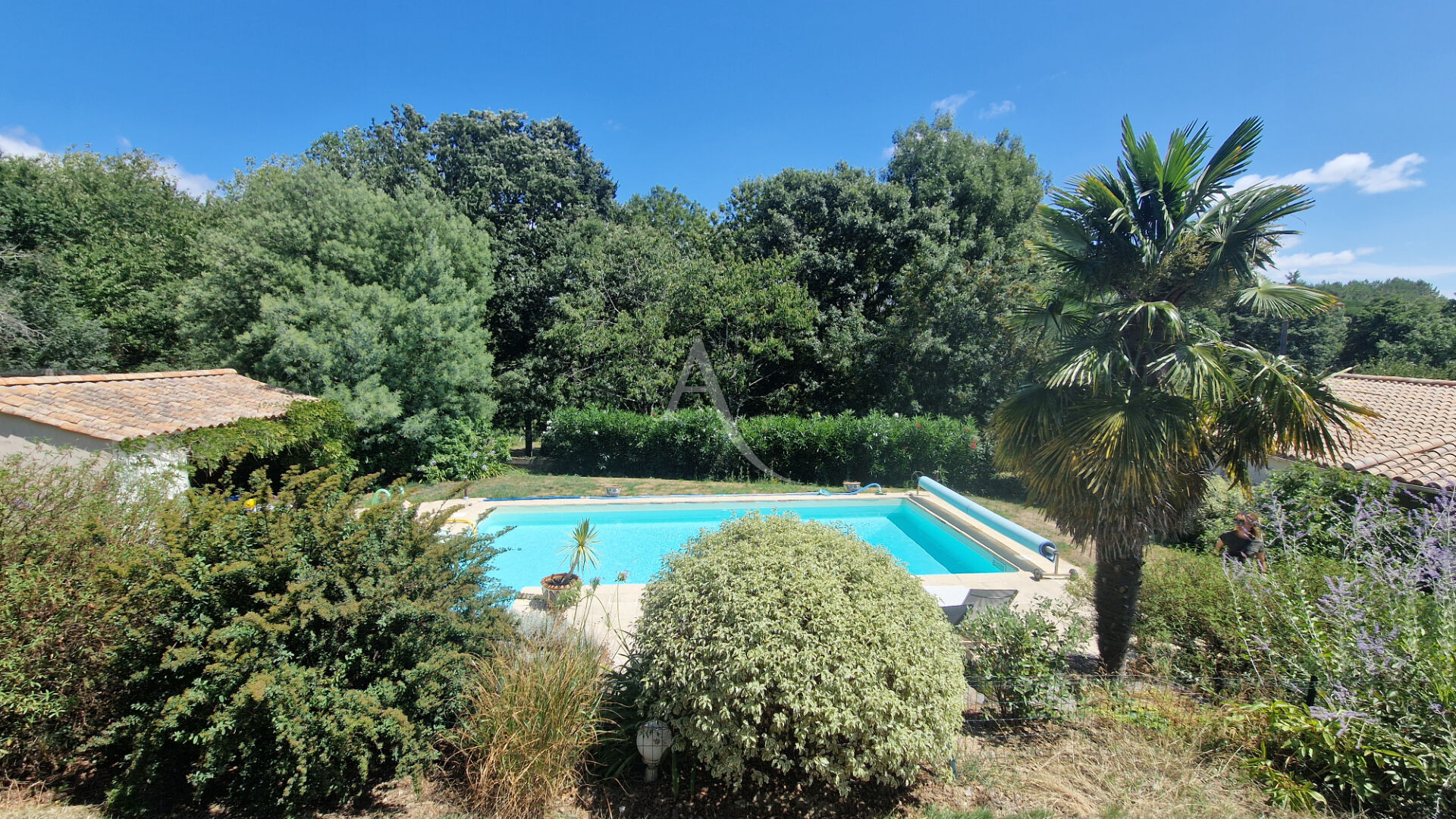 Photo Maison familiale avec gîte, piscine et jardin paysagé image 2/6