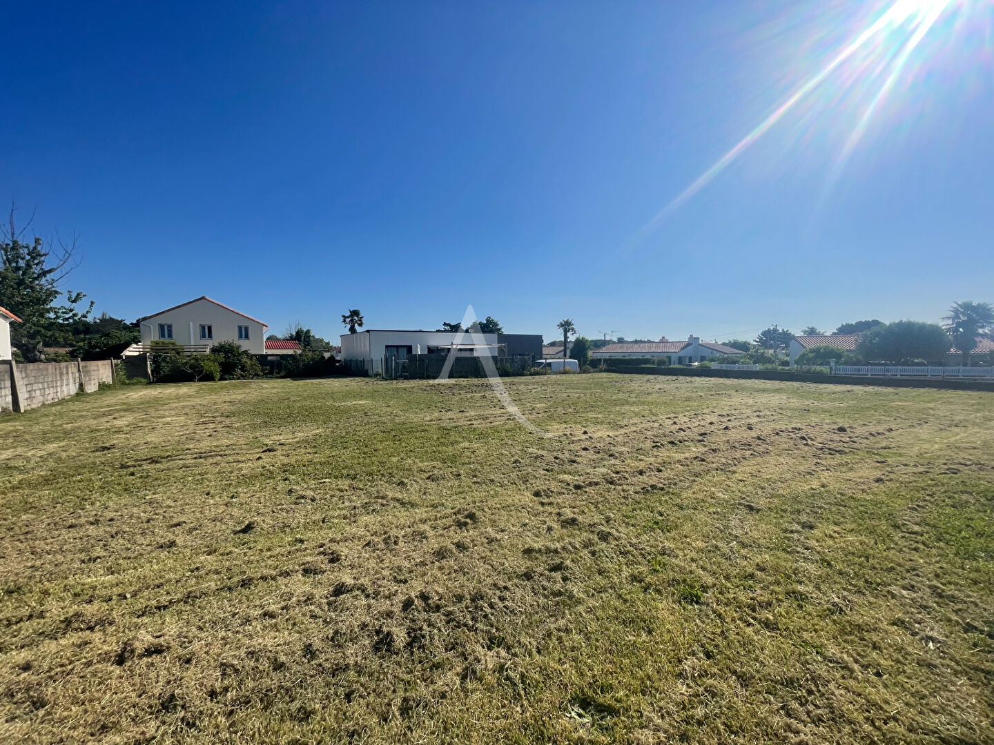 Photo Terrain Saint Vincent Sur Jard 394 m2 image 2/2