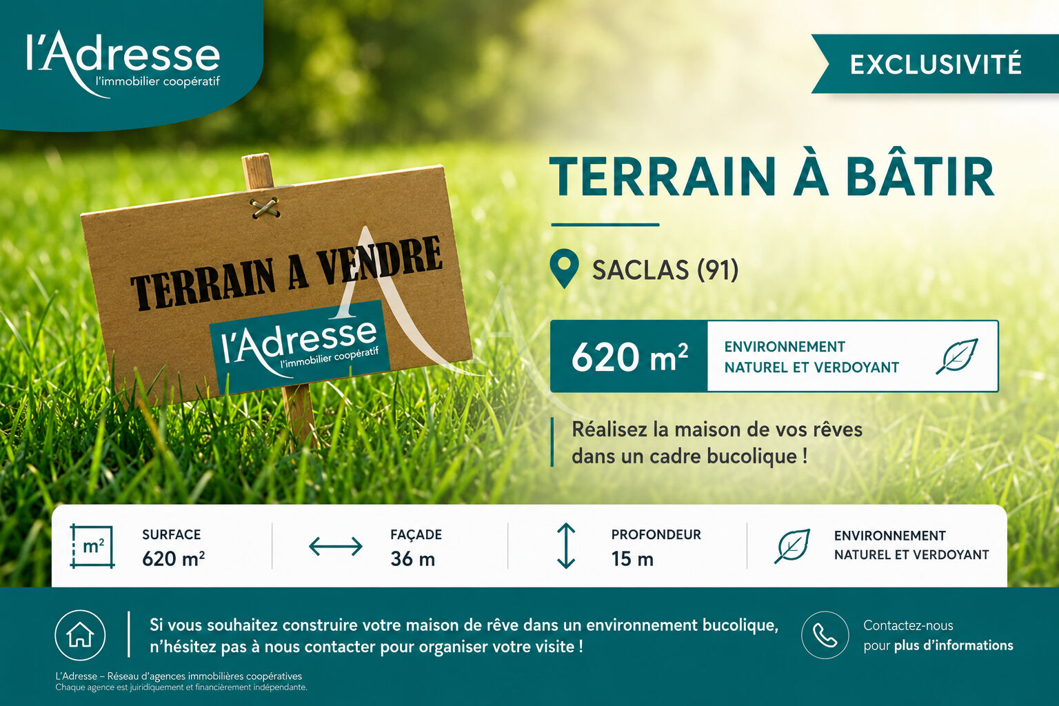 Agence immobilière de L'Adresse  MASSY OPERA - AGENCE DE LA MAIRIE