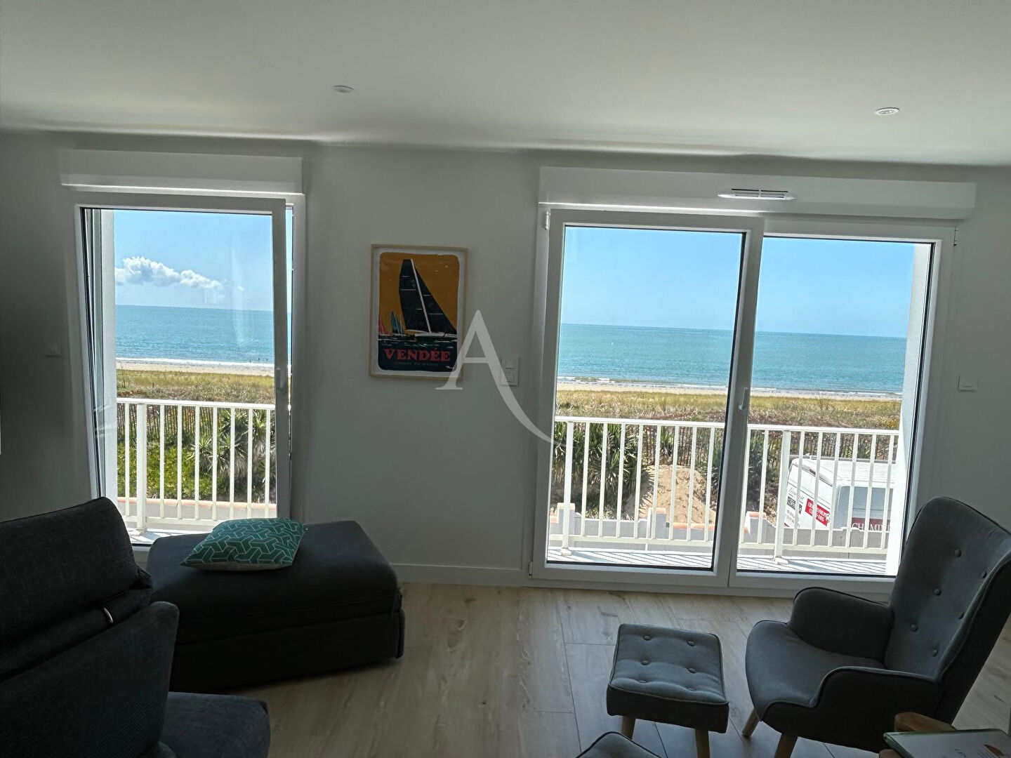 Photo VUE MER RARE ET EXCEPTIONNEL VUE A 180° SUR L OCEAN image 3/6