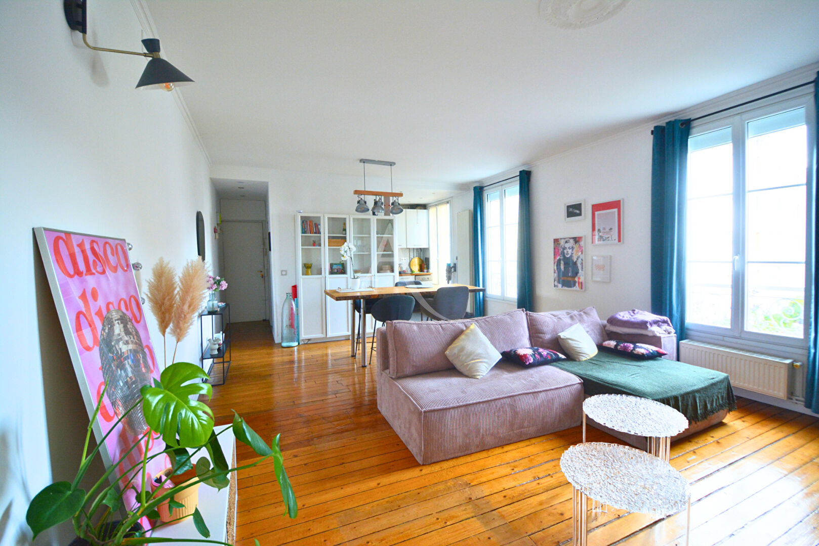 Le Kremlin-Bicêtre - Appartement F2 meublé - charme de l'ancien