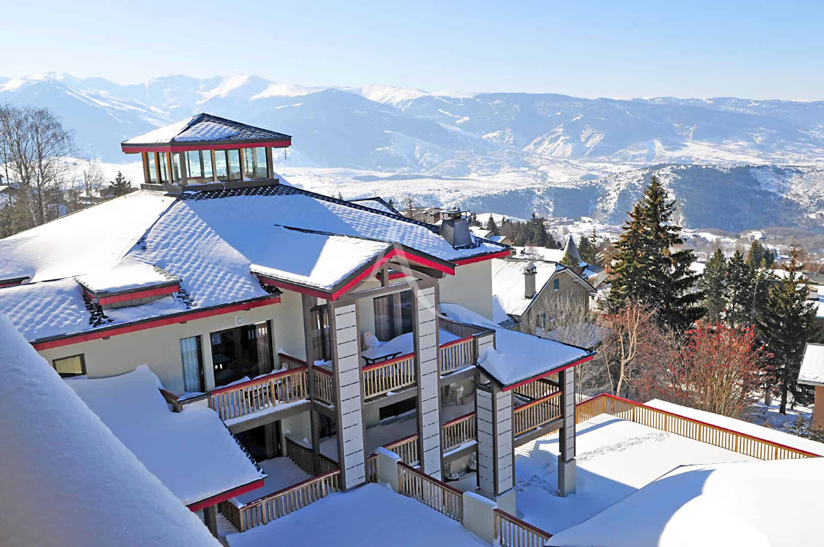 Photo A VENDRE POUR INVESTISSEMENT LMNP EN RESIDENCE DE TOURISME: Appartement 3 pièces de 64 m2 situé à Font Romeu Odeillo Via image 2/2