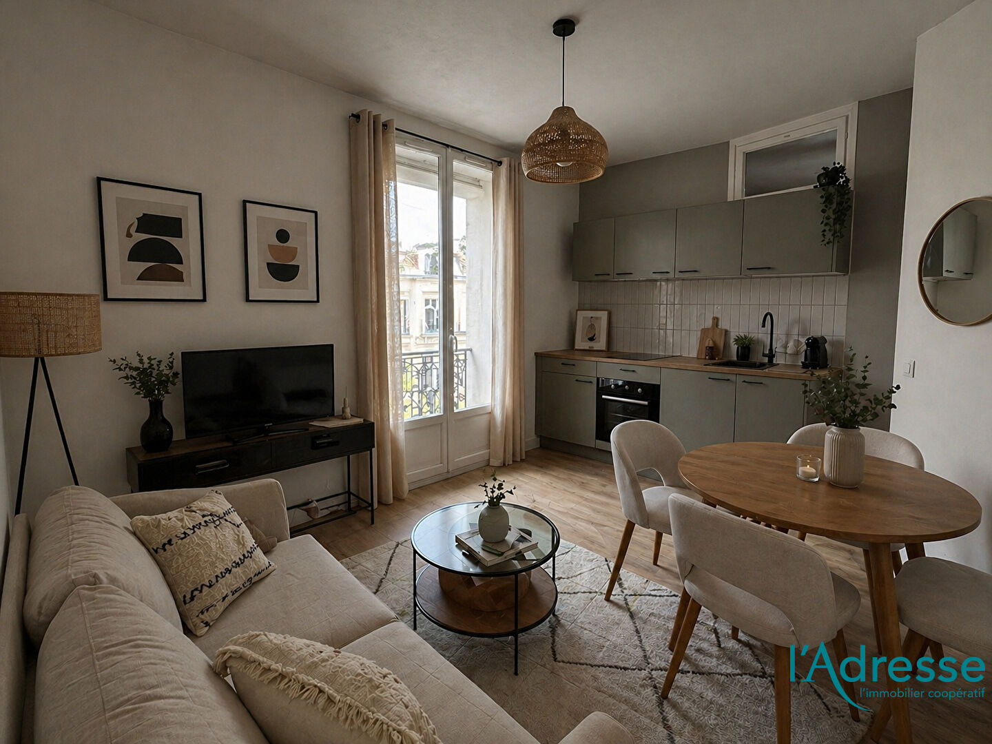 Agence immobilière de L'ADRESSE PARIS OBERKAMPF