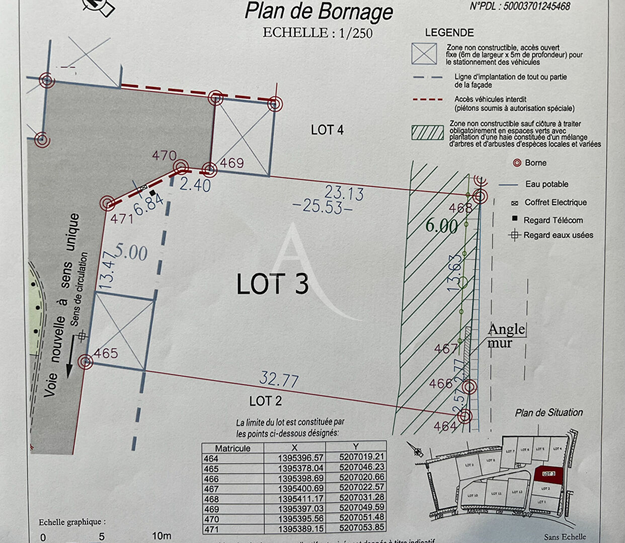 Terrain Loire Les Marais 566 m2