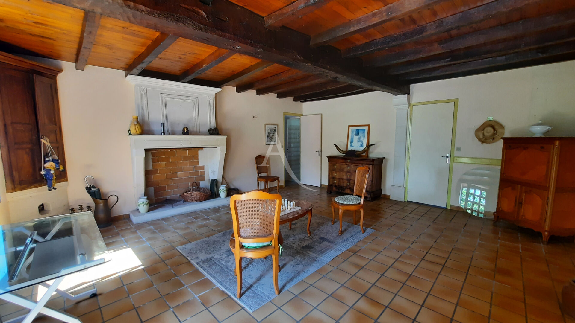 Photo Ensemble immobilier composé de deux Maisons avec piscine TUGERAS SAINT MAURICE image 4/6