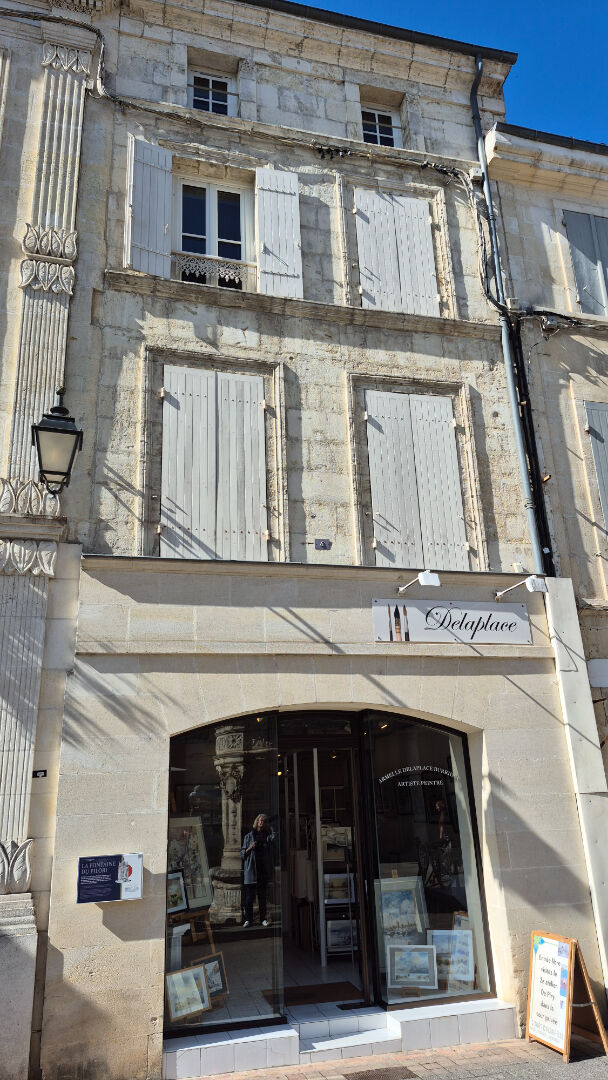 Ensemble immobilier constitué de deux maisons et son garage et extérieur  à Saint Jean D'Angely
