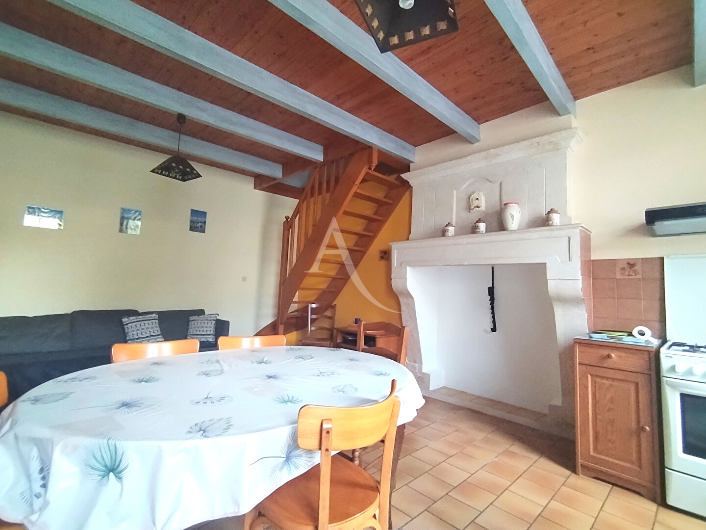 Photo Thénac  - Maison 4 pièces avec jardin et dépendance image 5/6