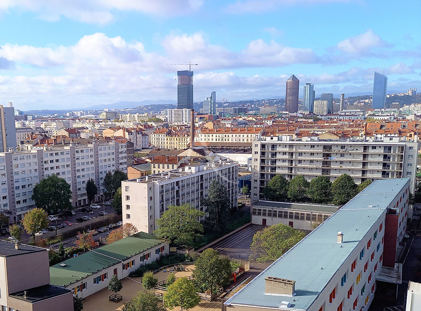 Appartement Gratte-Ciel de 95.18 m² avec vue sur Lyon