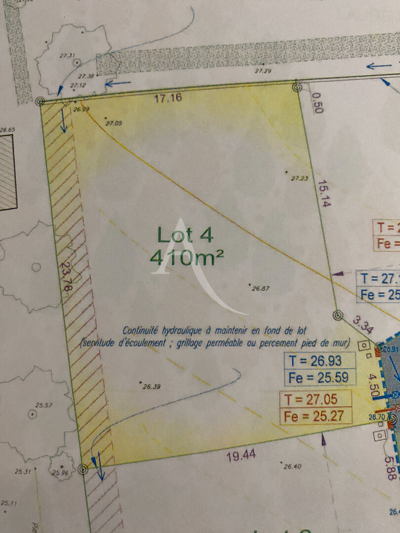 MARTINET - Terrain - 410m²