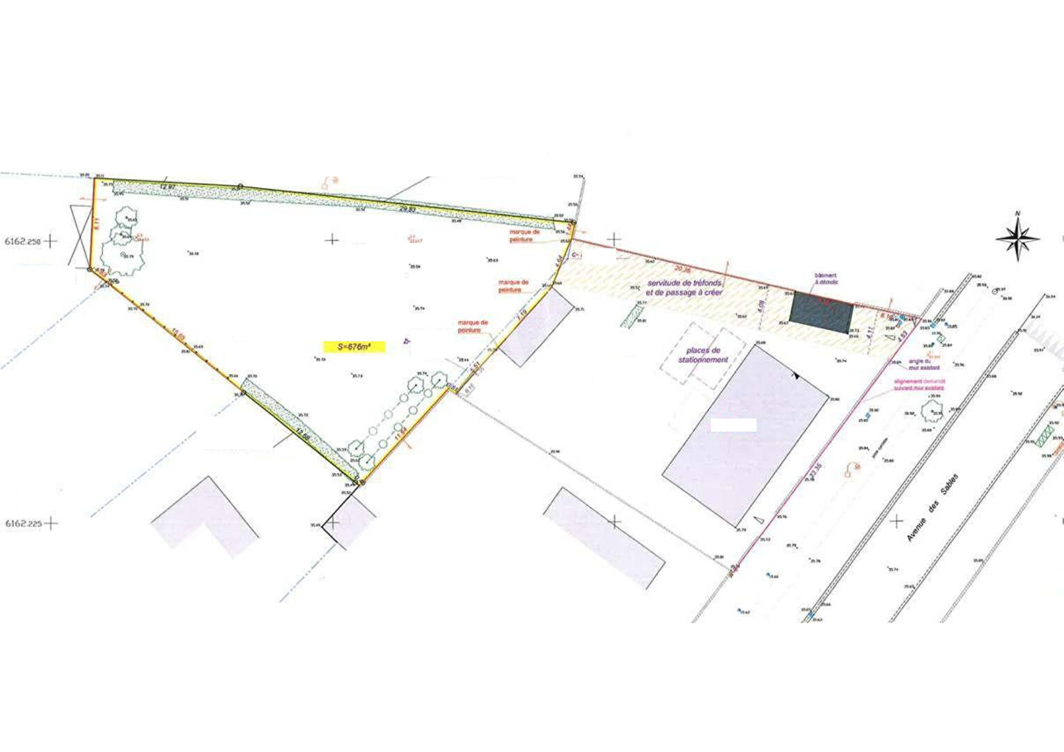 Photo Saint Mathurin - Terrain à bâtir 676 m² image 4/4