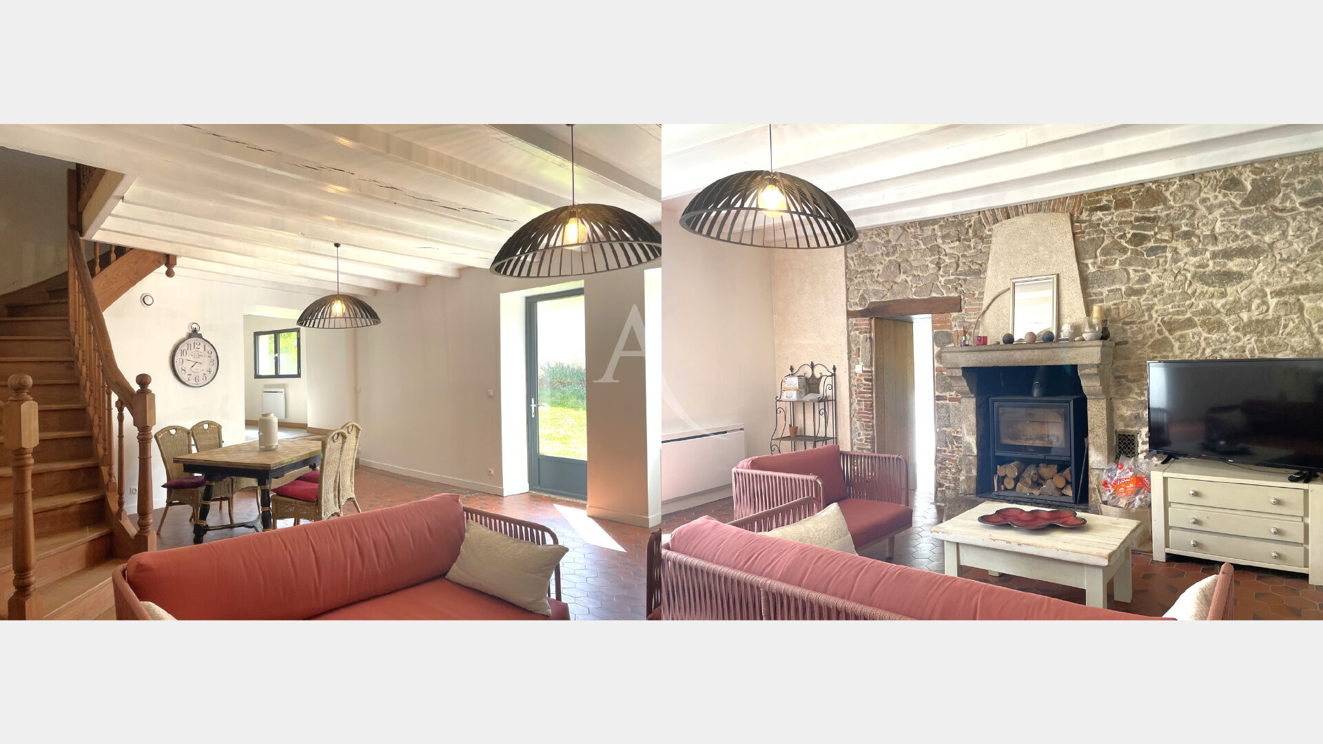 Photo Maison Saint Georges De Pointindoux 8 pièces - 166 m² image 3/6