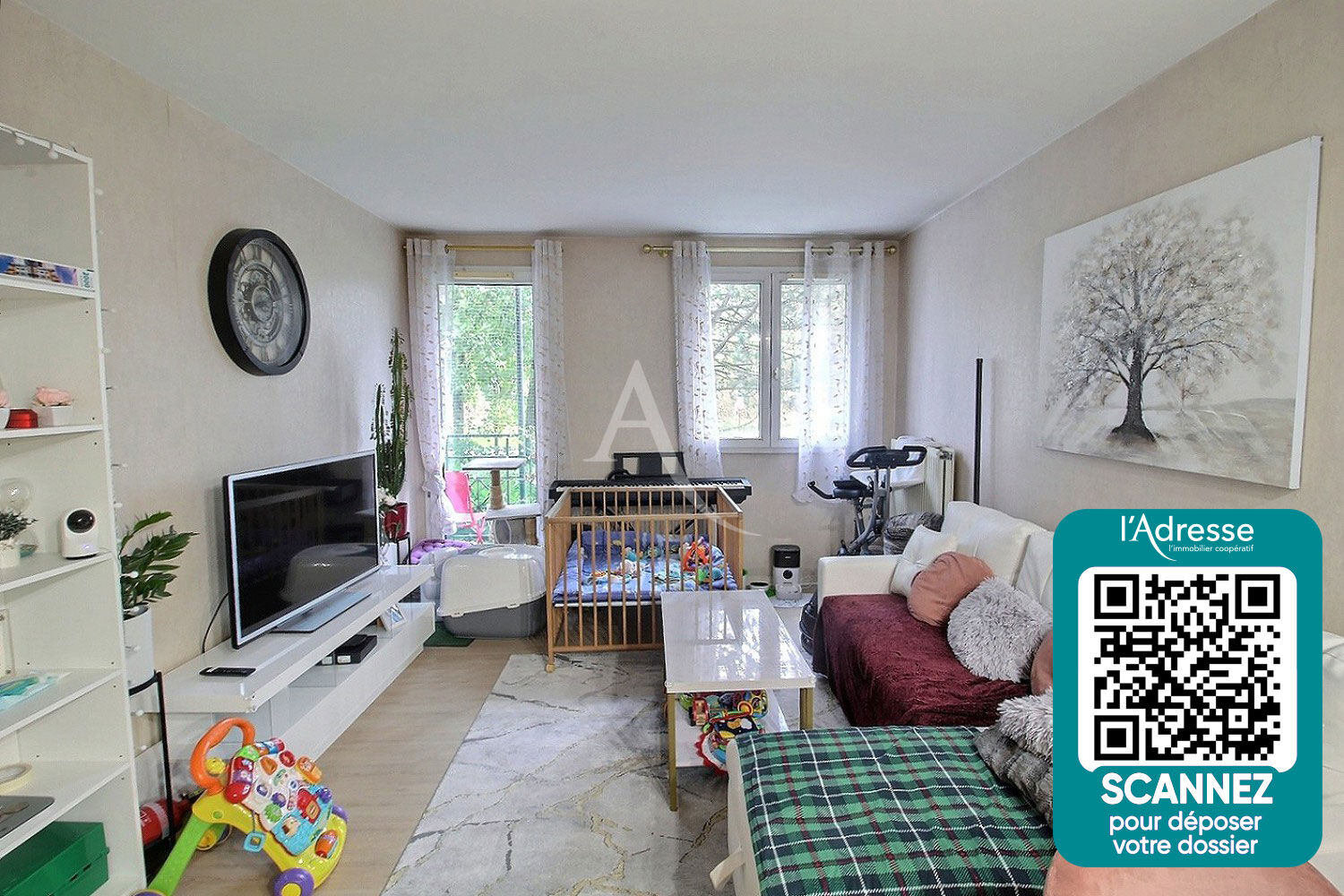 Appartement T3  64 m²