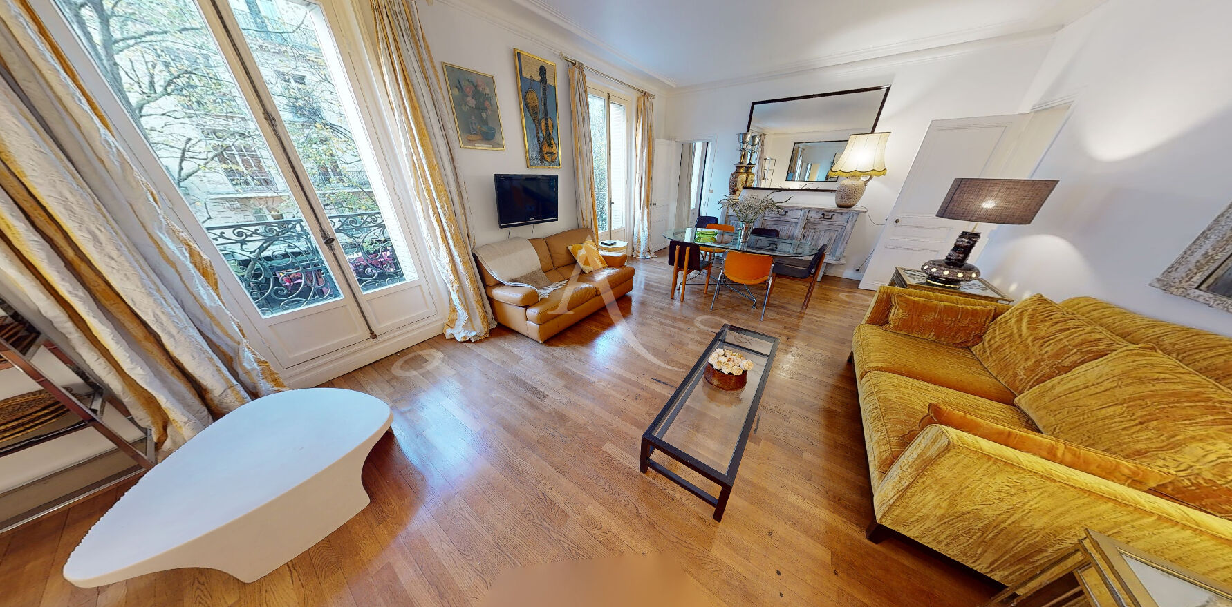 Appartement meublé 2 pièces 70.59 m2 métro Place de Clichy