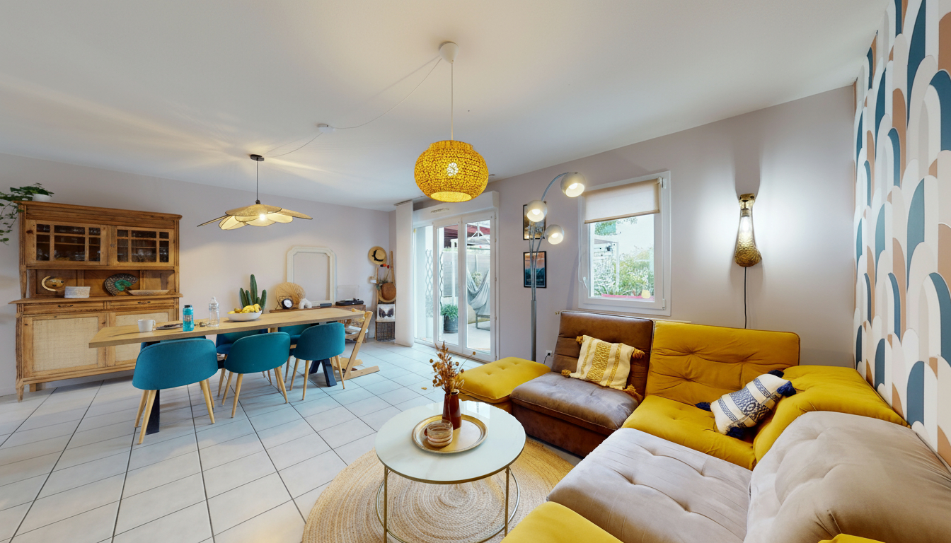 Maison 5 pièces sur 3 niveaux  jardinet et garage Larressore