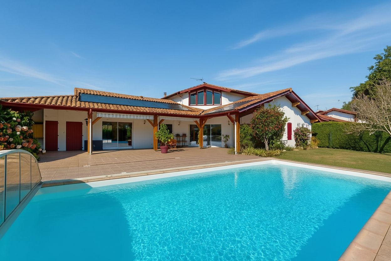 Photo Maison familiale avec piscine et sous-sol image 2/6