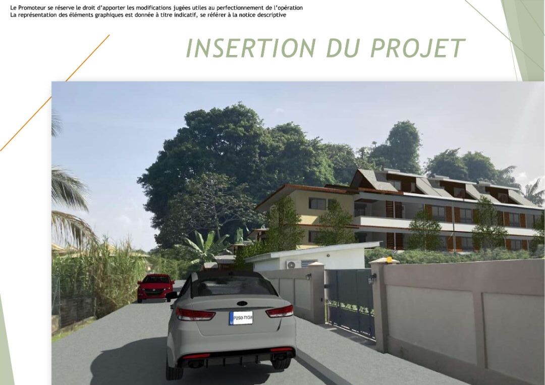 Appartement  de standing T3 avec jardin en VEFA sur la Route de Montabo