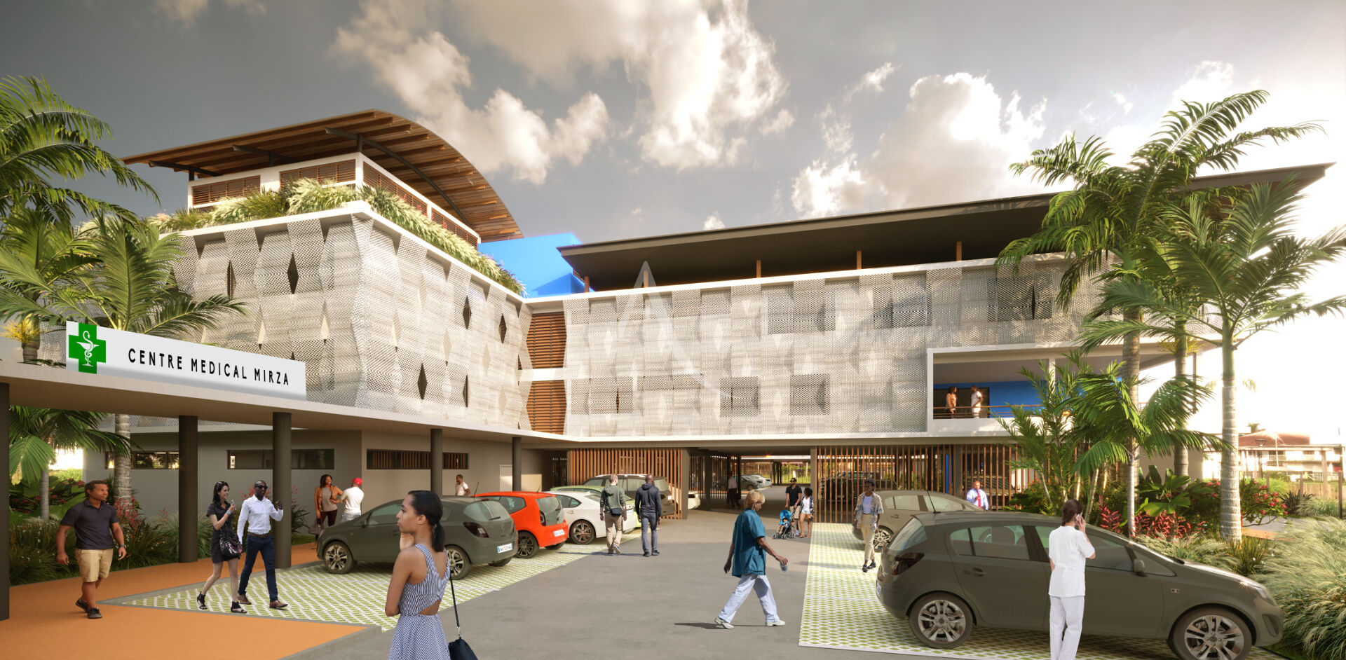 Photo LOCAL COMMERCIAL DANS PROGRAMME NEUF CENTRE MEDICAL CAYENNE image 3/4