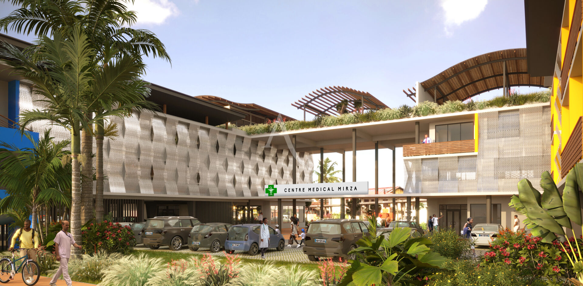 Photo PLATEAU DE BUREAU DANS PROGRAMME NEUF CENTRE MEDICAL CAYENNE image 2/4