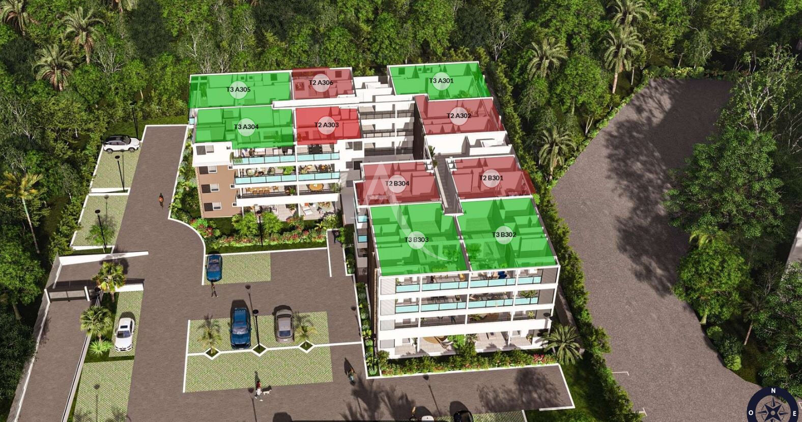 Photo En V.E.F.A : Appartement Le Lamentin 3 pièce(s) 94.76 m2 image 2/2