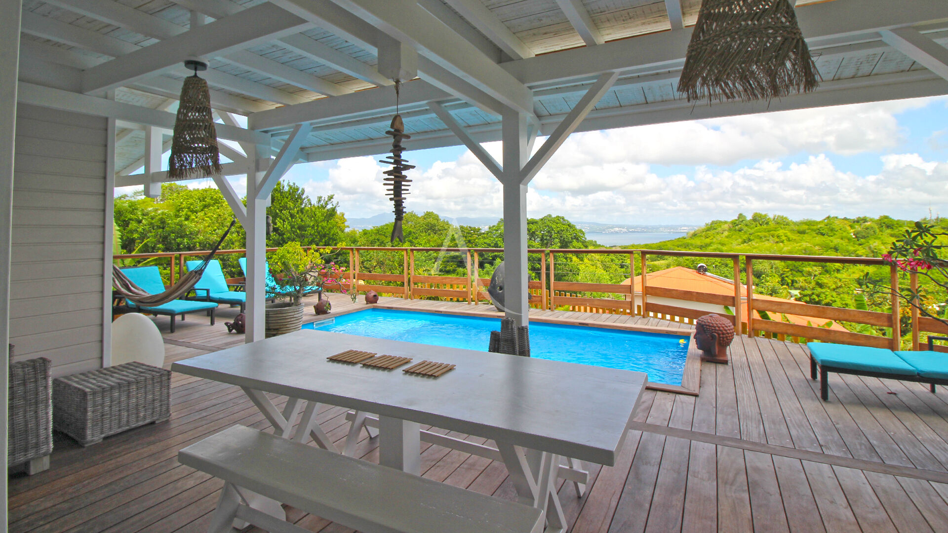 Villa neuve avec vue mer panoramique - Trois-Îlets