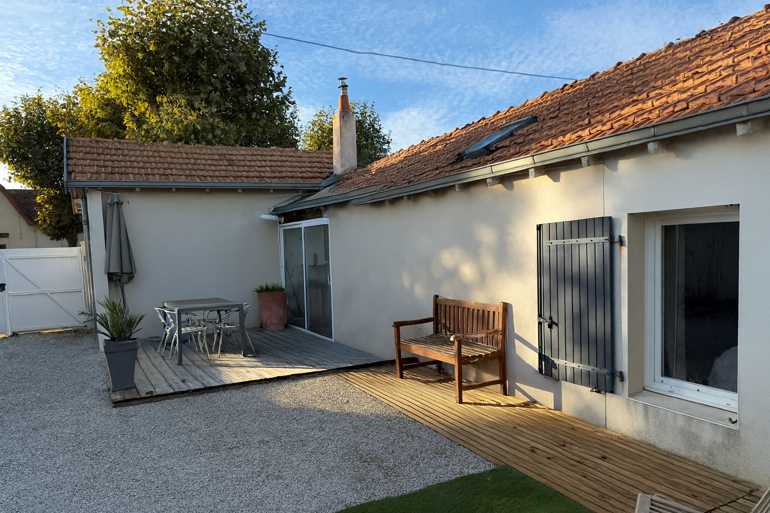 Maison de plain-pied, proche centre, 4 pièces