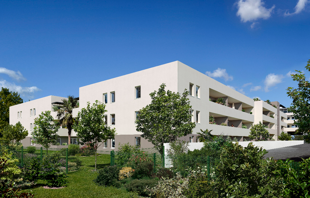 Castelnau le lez : T2 de 44.35m² avec terrasse de 10.50m² + 1 parking