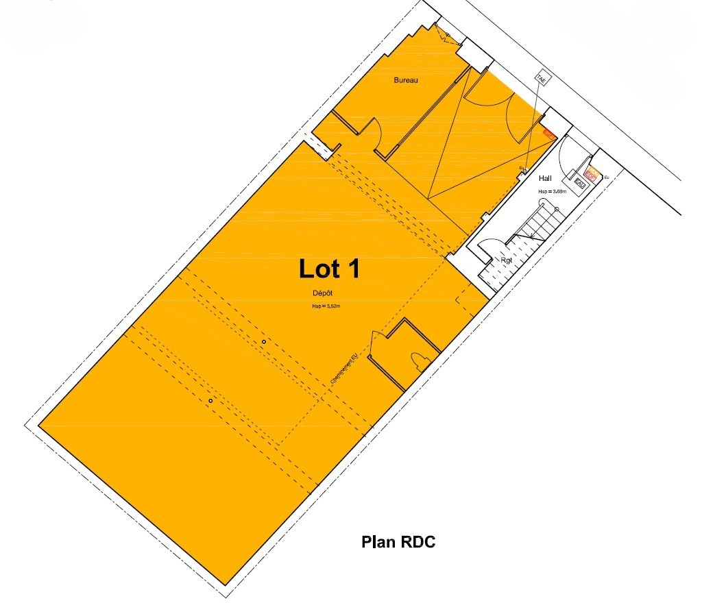 Photo Local d'activité de 142 m² aux Chartrons image 2/4