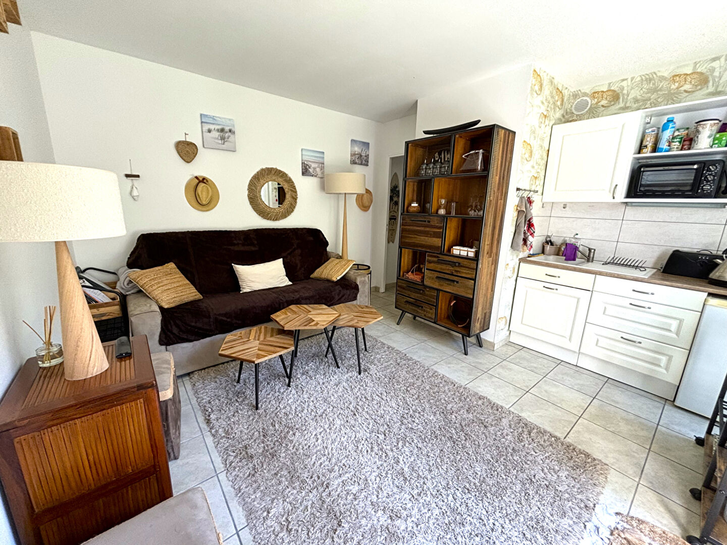 Photo Appartement T2 rez de jardin sans vis-à-vis à 2 pas de la plage et des commerces! image 4/6