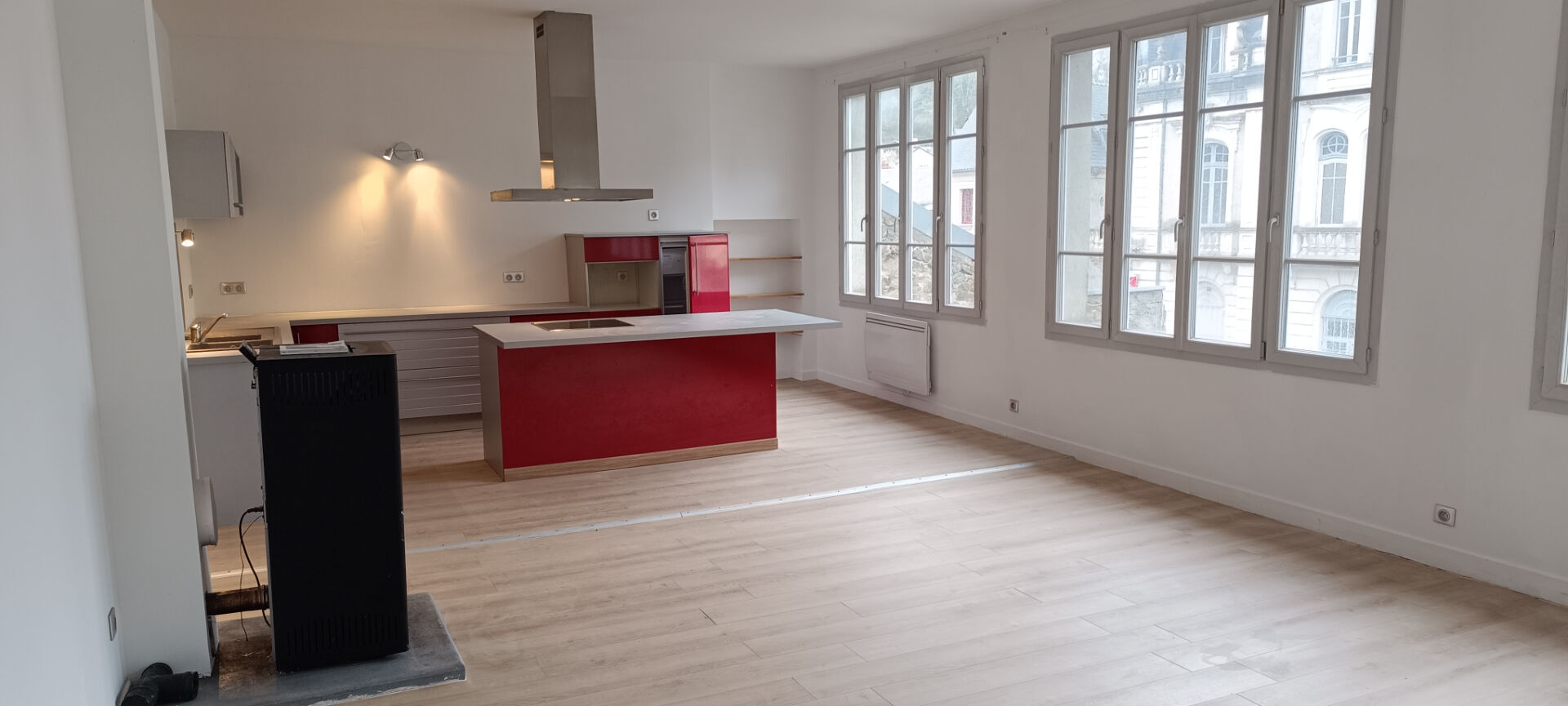 Appartement centre ville 116 m2 , avec garage individuel