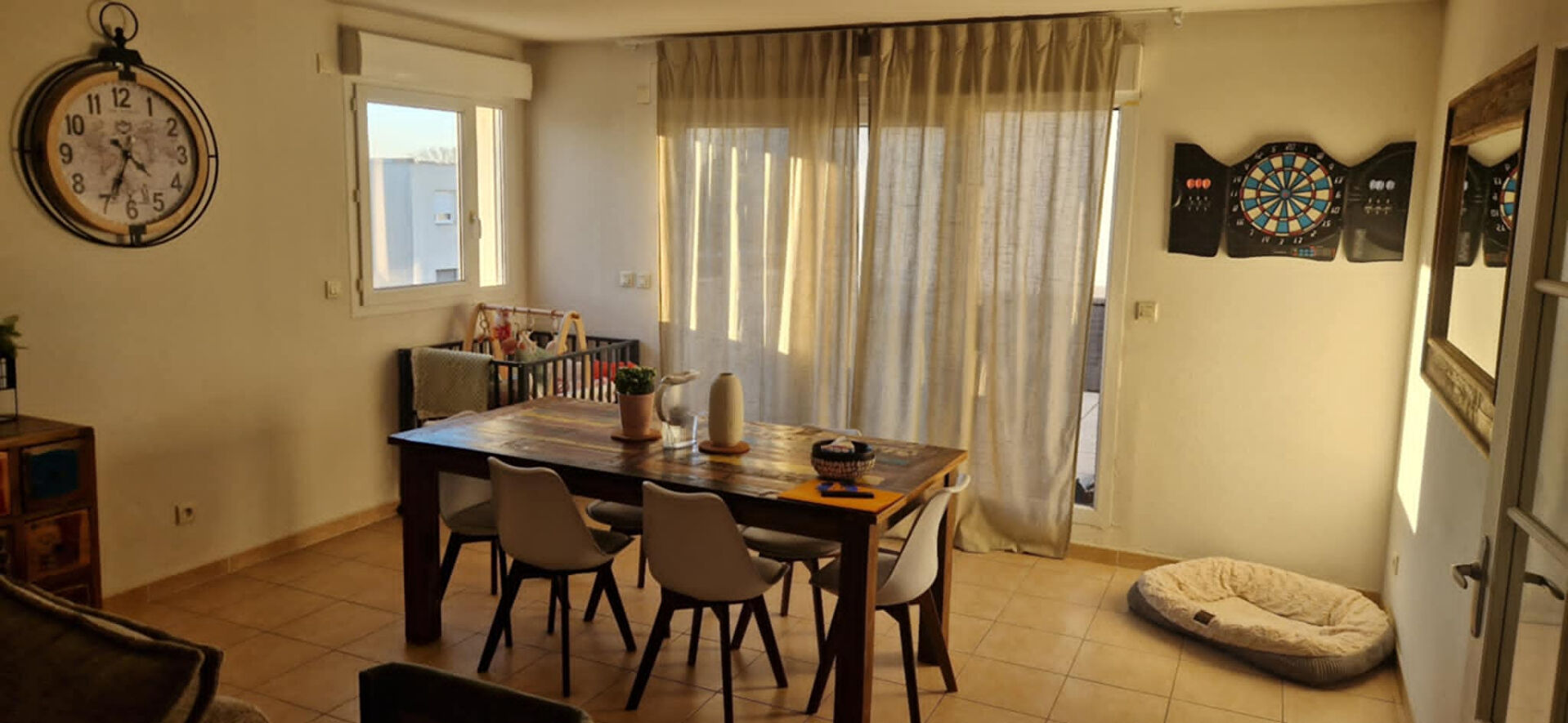 À vendre  Appartement T3 avec double terrasse Quartier Montpellier Sud Dernier étage