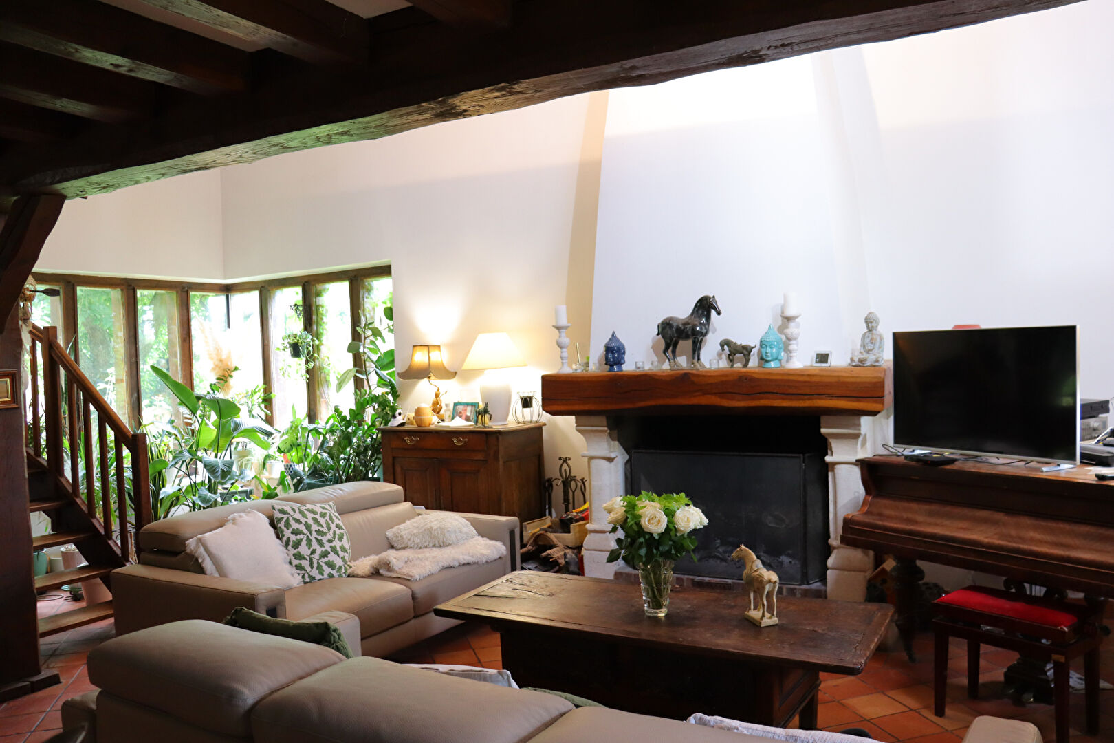 Photo Maison familiale dans un cadre verdoyant au calme image 6/6