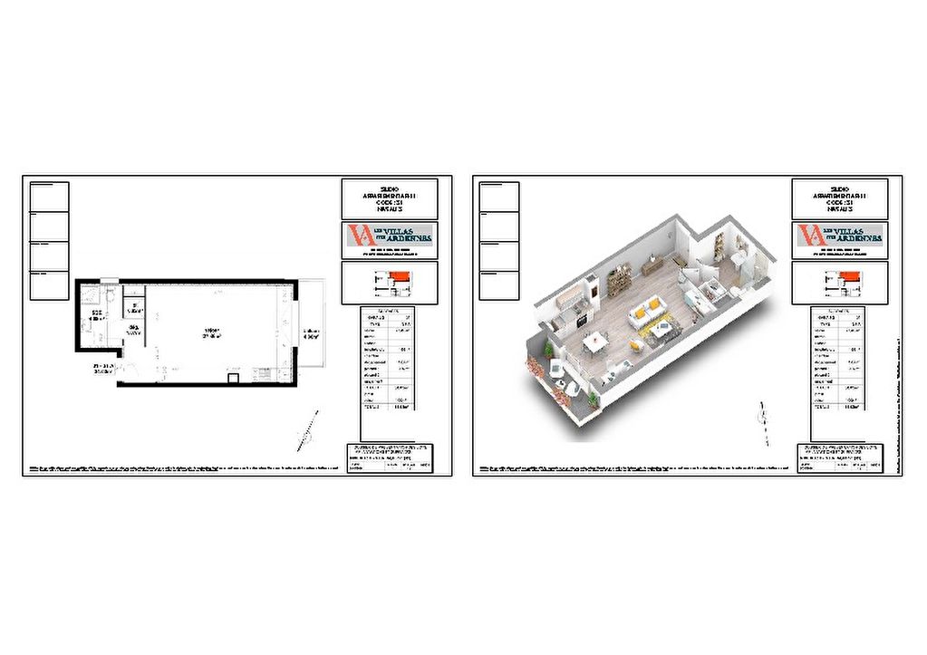 Photo APPARTEMENT de 34.03 m² a TREMBLAY-EN-FRANCE image 2/2